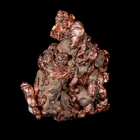 1.2" Solid Native Copper Polished Nugget Mineral Keweenaw Michigan - Fossil Age Minerals