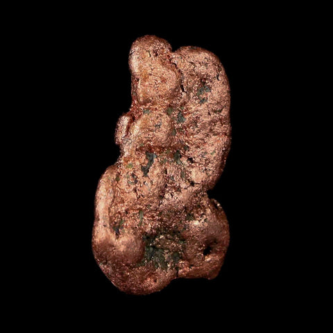 1" Solid Native Copper Polished Nugget Mineral Keweenaw Michigan - Fossil Age Minerals