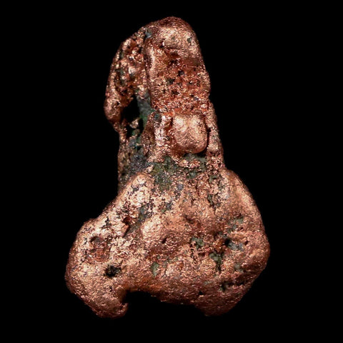 1" Solid Native Copper Polished Nugget Mineral Keweenaw Michigan - Fossil Age Minerals