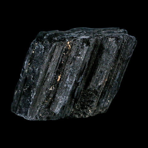 2.3" Natural Rough Black Tourmaline Mineral Crystal Specimen Schorl Brazil - Fossil Age Minerals