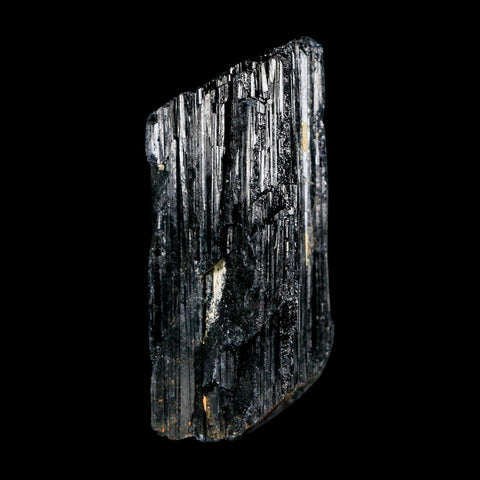 2.7" Natural Rough Black Tourmaline Mineral Crystal Specimen Schorl Brazil - Fossil Age Minerals