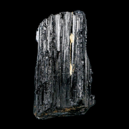 2.7" Natural Rough Black Tourmaline Mineral Crystal Specimen Schorl Brazil