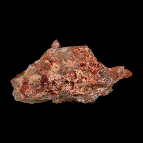 2.9" Natural Red Ferruginous Quartz Crystal Cluster Mineral Specimen Meknes Morocco - Fossil Age Minerals