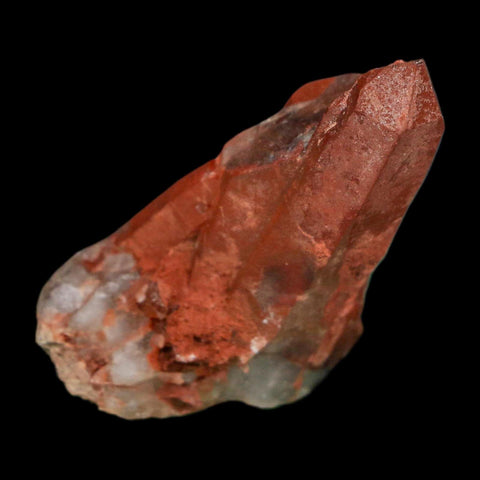 2.1" Natural Red Ferruginous Quartz Crystal Cluster Mineral Specimen Meknes Morocco - Fossil Age Minerals