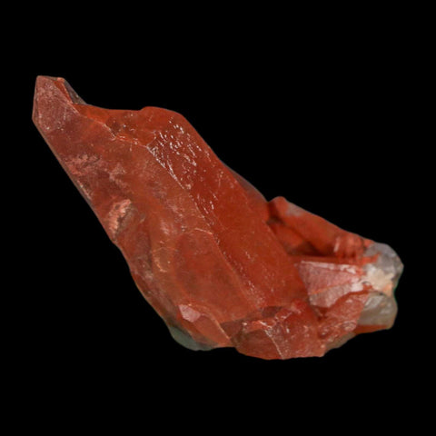 2.1" Natural Red Ferruginous Quartz Crystal Cluster Mineral Specimen Meknes Morocco - Fossil Age Minerals