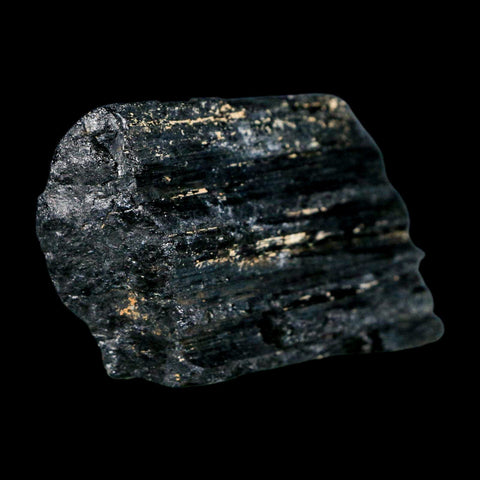 2.7" Natural Rough Black Tourmaline Mineral Crystal Specimen Schorl Brazil - Fossil Age Minerals