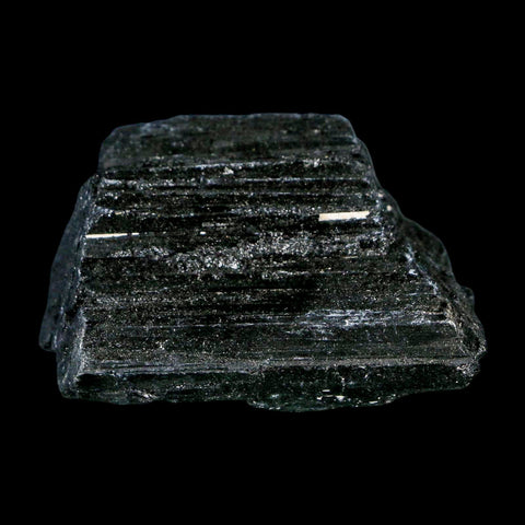 2.2" Natural Rough Black Tourmaline Mineral Crystal Specimen Schorl Brazil - Fossil Age Minerals