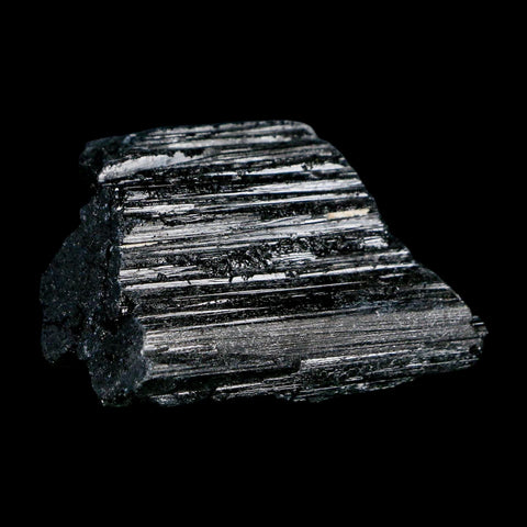 2.2" Natural Rough Black Tourmaline Mineral Crystal Specimen Schorl Brazil - Fossil Age Minerals