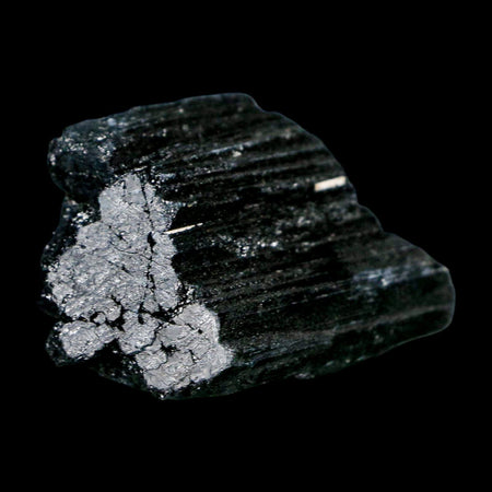 2.2" Natural Rough Black Tourmaline Mineral Crystal Specimen Schorl Brazil