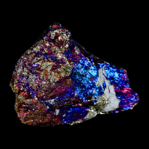 2.1" Chalcopyrite Bornite Brilliant Multicolored Peacock Ore Chihuahua Mexico - Fossil Age Minerals