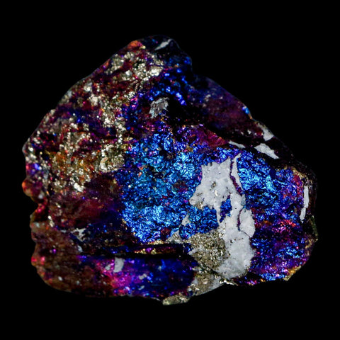 2.1" Chalcopyrite Bornite Brilliant Multicolored Peacock Ore Chihuahua Mexico - Fossil Age Minerals