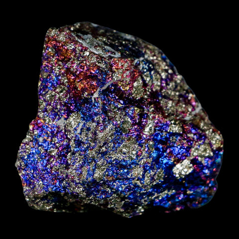 1.8" Chalcopyrite Bornite Brilliant Multicolored Peacock Ore Chihuahua Mexico - Fossil Age Minerals