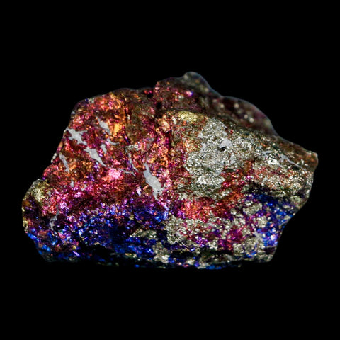 1.8" Chalcopyrite Bornite Brilliant Multicolored Peacock Ore Chihuahua Mexico - Fossil Age Minerals