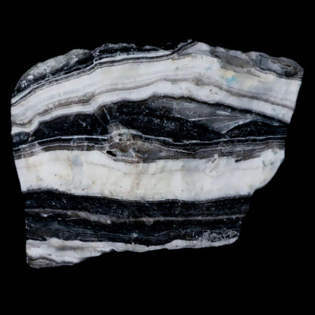 2.1" Natural Rough Zebra Calcite Crystal Mineral Specimen Nuevo Leon Mexico