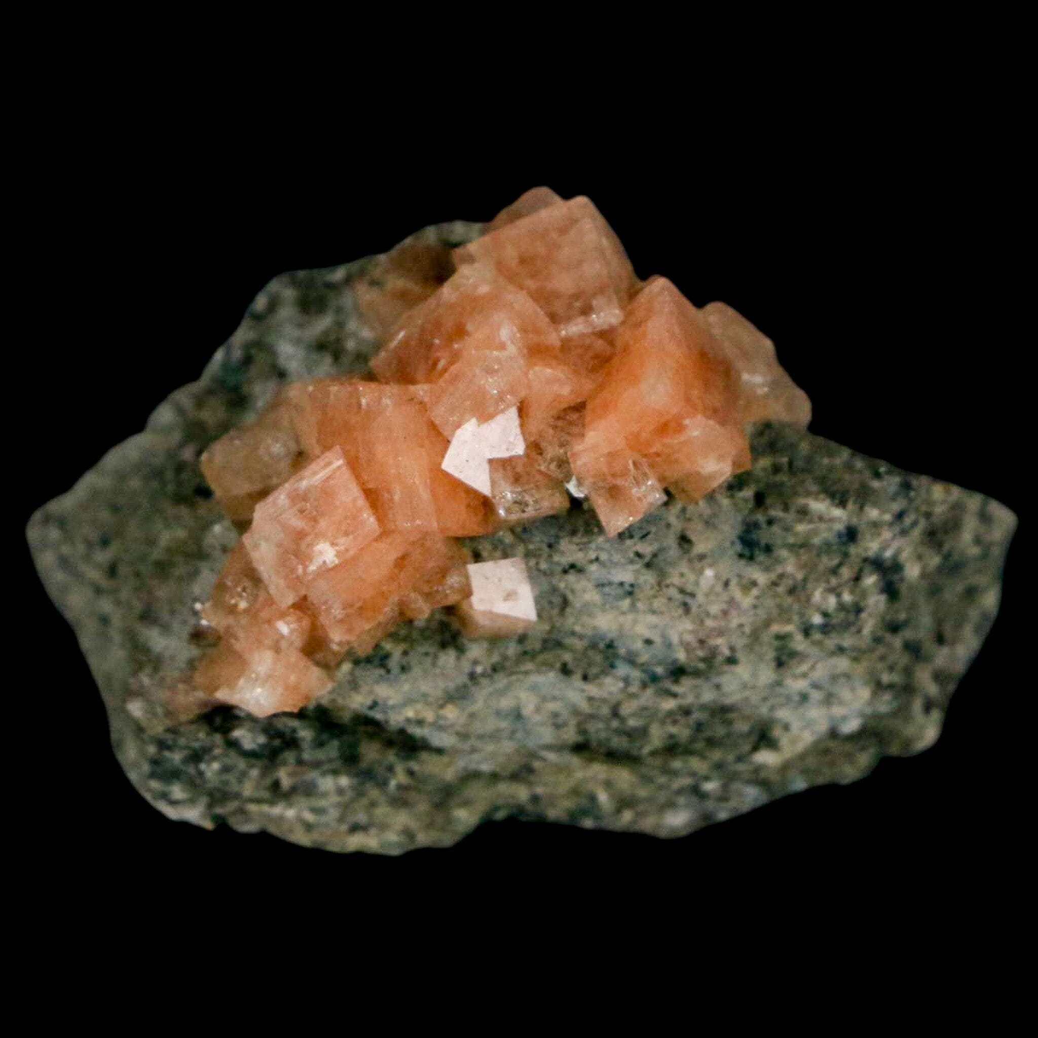1.9" Orange Chabazite Zeolite Mineral Specimen Er Rachidia Province, Morocco - Fossil Age Minerals
