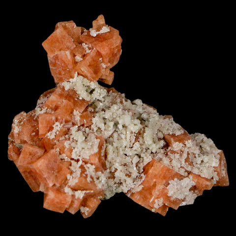 1.8" Orange Chabazite Zeolite Mineral Specimen Er Rachidia Province, Morocco - Fossil Age Minerals