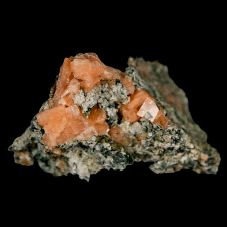 2" Orange Chabazite Zeolite Mineral Specimen Er Rachidia Province, Morocco