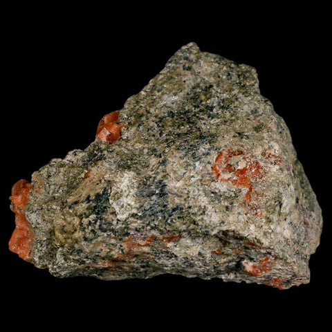 3.3" Orange Chabazite Zeolite Mineral Specimen Er Rachidia Province, Morocco