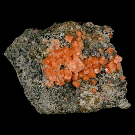 5.2" Orange Chabazite Zeolite Mineral Specimen Er Rachidia Province, Morocco