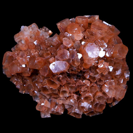 2.4" Aragonite Mineral Two Tone Crystal Cluster Specimen Tazouta Morocco