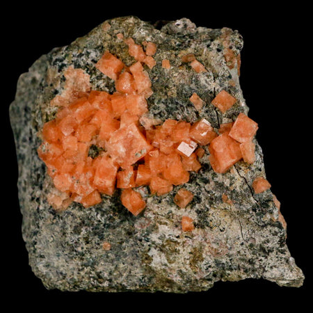 5.2" Orange Chabazite Zeolite Mineral Specimen Er Rachidia Province, Morocco