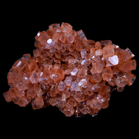 3.1" Red Aragonite Mineral Crystal Cluster Specimen Tazouta Morocco - Fossil Age Minerals