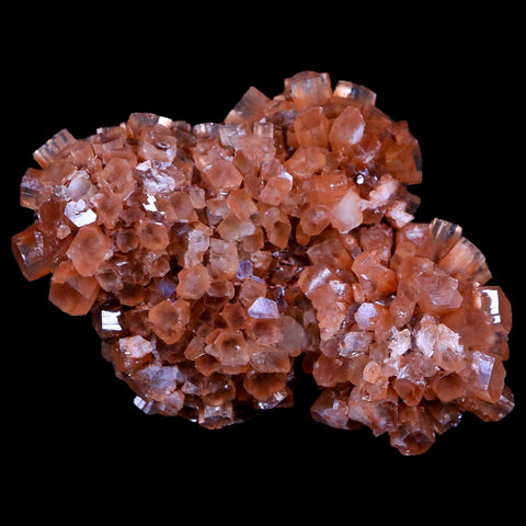 3.1" Red Aragonite Mineral Crystal Cluster Specimen Tazouta Morocco - Fossil Age Minerals
