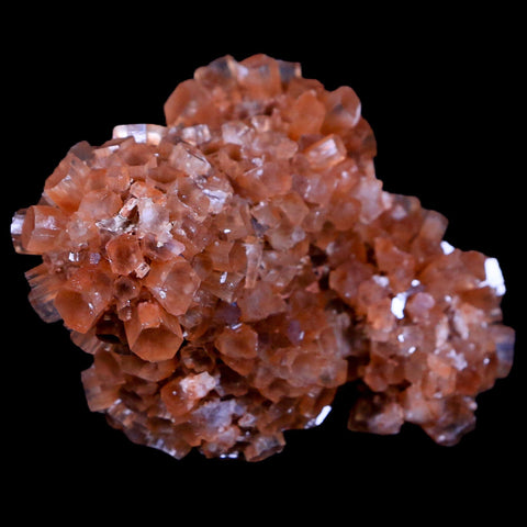 3.1" Red Aragonite Mineral Crystal Cluster Specimen Tazouta Morocco - Fossil Age Minerals