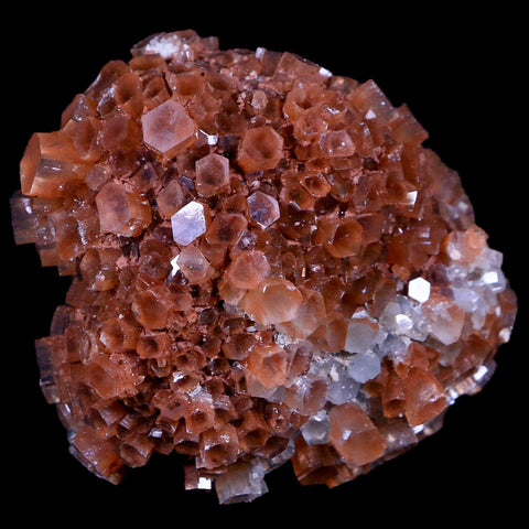 2.4" Aragonite Mineral Two Tone Crystal Cluster Specimen Tazouta Morocco - Fossil Age Minerals