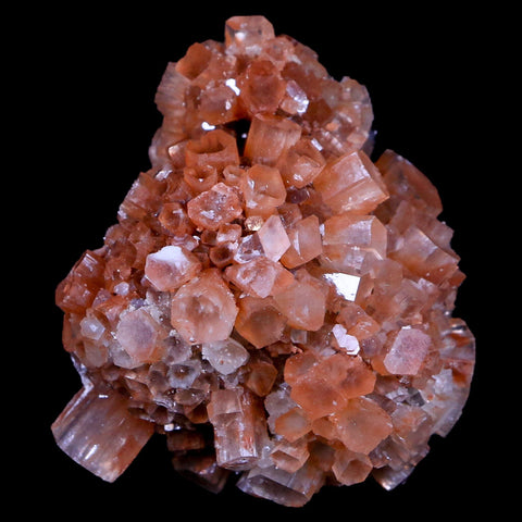 2.4" Aragonite Mineral Two Tone Crystal Cluster Specimen Tazouta Morocco - Fossil Age Minerals