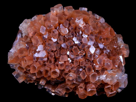 2.7" Aragonite Mineral Two Tone Crystal Cluster Specimen Tazouta Morocco - Fossil Age Minerals