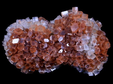3.2" Aragonite Mineral Two Tone Crystal Cluster Specimen Tazouta Morocco - Fossil Age Minerals