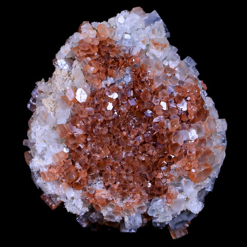 2.8" Aragonite Mineral Two Tone Crystal Cluster Specimen Tazouta Morocco - Fossil Age Minerals