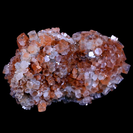 3.1" Aragonite Mineral Two Tone Crystal Cluster Specimen Tazouta Morocco