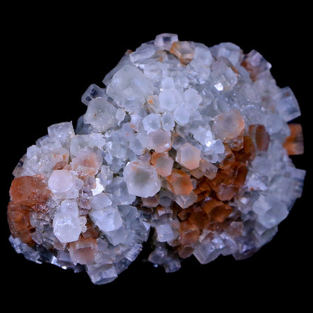2.6" Aragonite Mineral Two Tone Crystal Cluster Specimen Tazouta Morocco