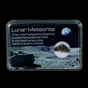 Moon Rock Lunar Meteorite Bechar 003 Algerian Sahara Desert Discovered 2022