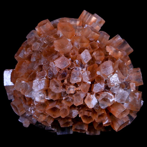2.3" Red Aragonite Mineral Crystal Cluster Specimen Tazouta Morocco - Fossil Age Minerals