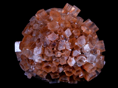 2.3" Red Aragonite Mineral Crystal Cluster Specimen Tazouta Morocco - Fossil Age Minerals
