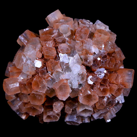 2.3" Red Aragonite Mineral Crystal Cluster Specimen Tazouta Morocco - Fossil Age Minerals