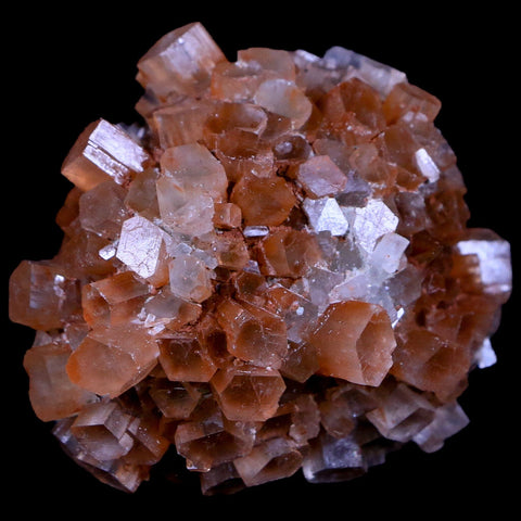 2.3" Red Aragonite Mineral Crystal Cluster Specimen Tazouta Morocco - Fossil Age Minerals