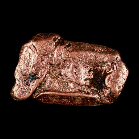 1.2" Solid Native Copper Polished Nugget Mineral Keweenaw Michigan