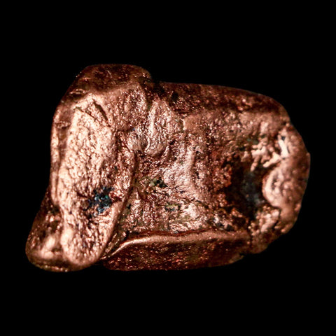 1.2" Solid Native Copper Polished Nugget Mineral Keweenaw Michigan