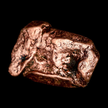 1.2" Solid Native Copper Polished Nugget Mineral Keweenaw Michigan