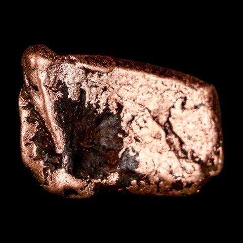 1.2" Solid Native Copper Polished Nugget Mineral Keweenaw Michigan
