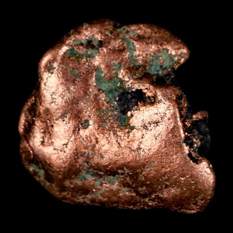 1.1" Solid Native Copper Polished Nugget Mineral Keweenaw Michigan
