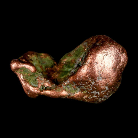 1.2" Solid Native Copper Polished Nugget Mineral Keweenaw Michigan