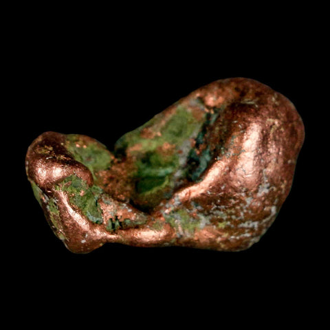 1.2" Solid Native Copper Polished Nugget Mineral Keweenaw Michigan