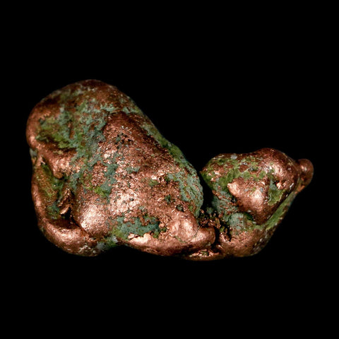 1.2" Solid Native Copper Polished Nugget Mineral Keweenaw Michigan