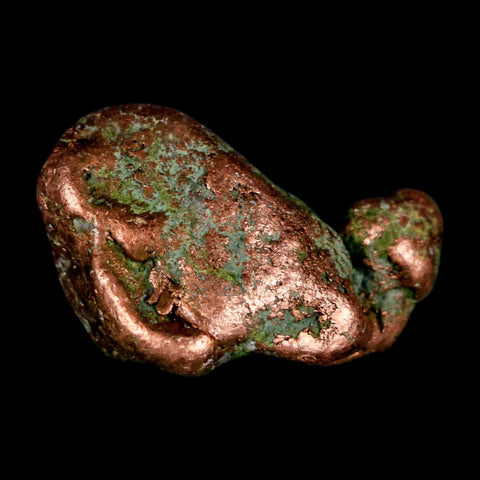 1.2" Solid Native Copper Polished Nugget Mineral Keweenaw Michigan