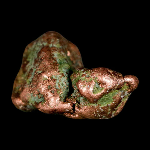 1.2" Solid Native Copper Polished Nugget Mineral Keweenaw Michigan